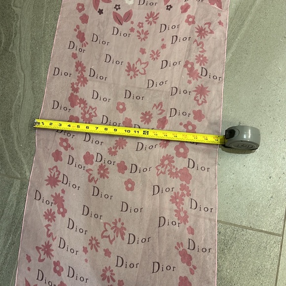 Rare Vintage Dior Blended Silk Scarf Square - Picture 5 of 7